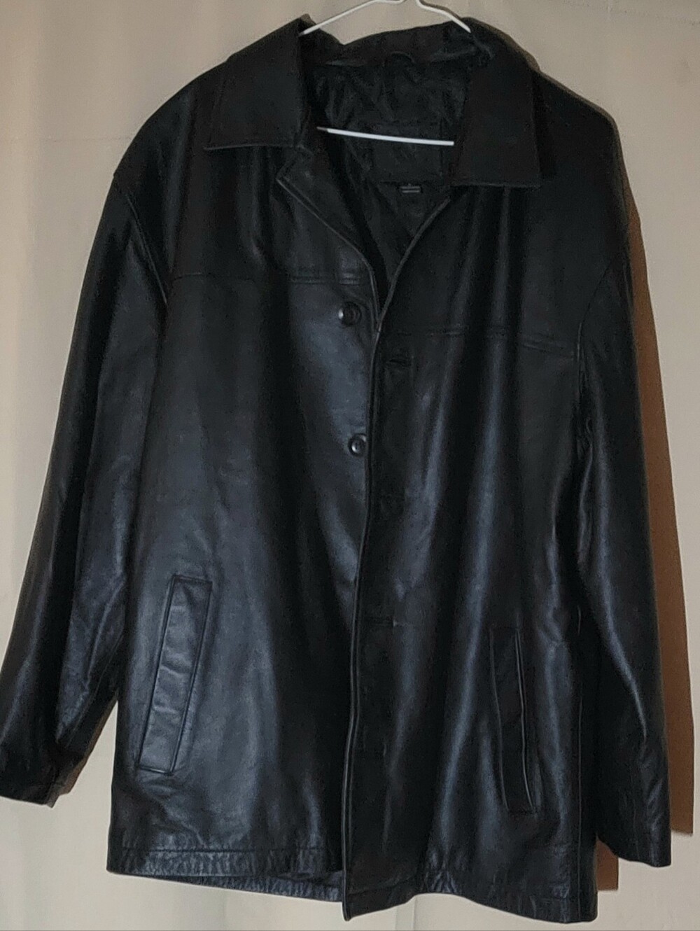 Knights Bridge Genuine REAL Leather Jacket Size Large